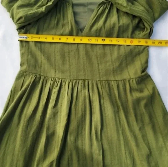 London Times Womens Green Dress Medium - Picture 8 of 11